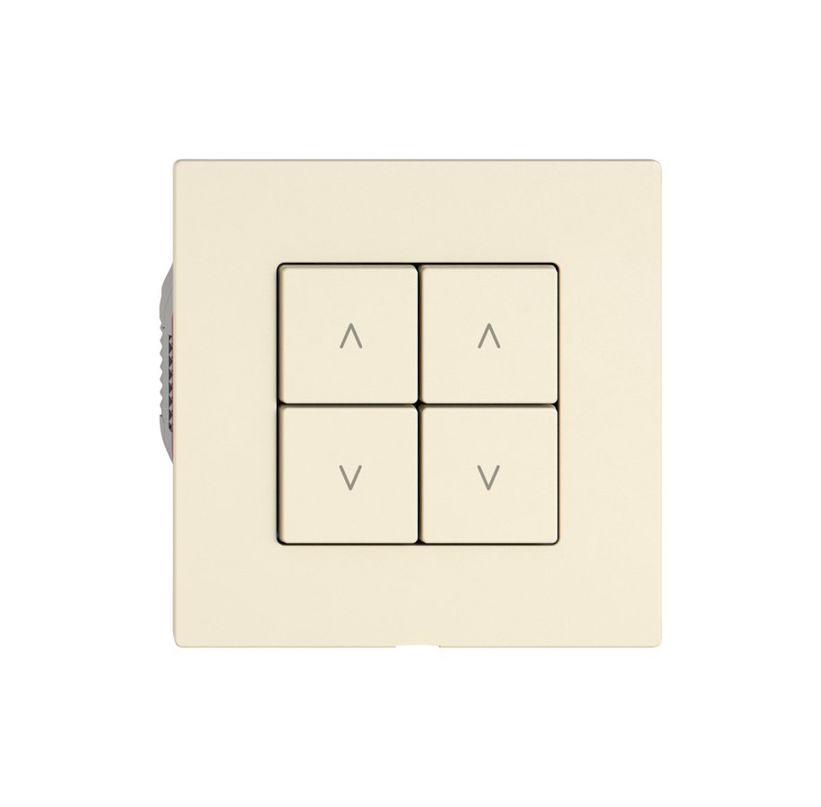 Station sec.stores EDIZIO.liv Wiser SNAPFIX® 2 canaux 4 touches WLAN cr