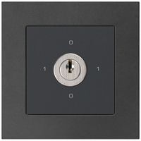 Interruttore rotativo INC kallysto.pro 0/2L nero con serratura Kaba 8