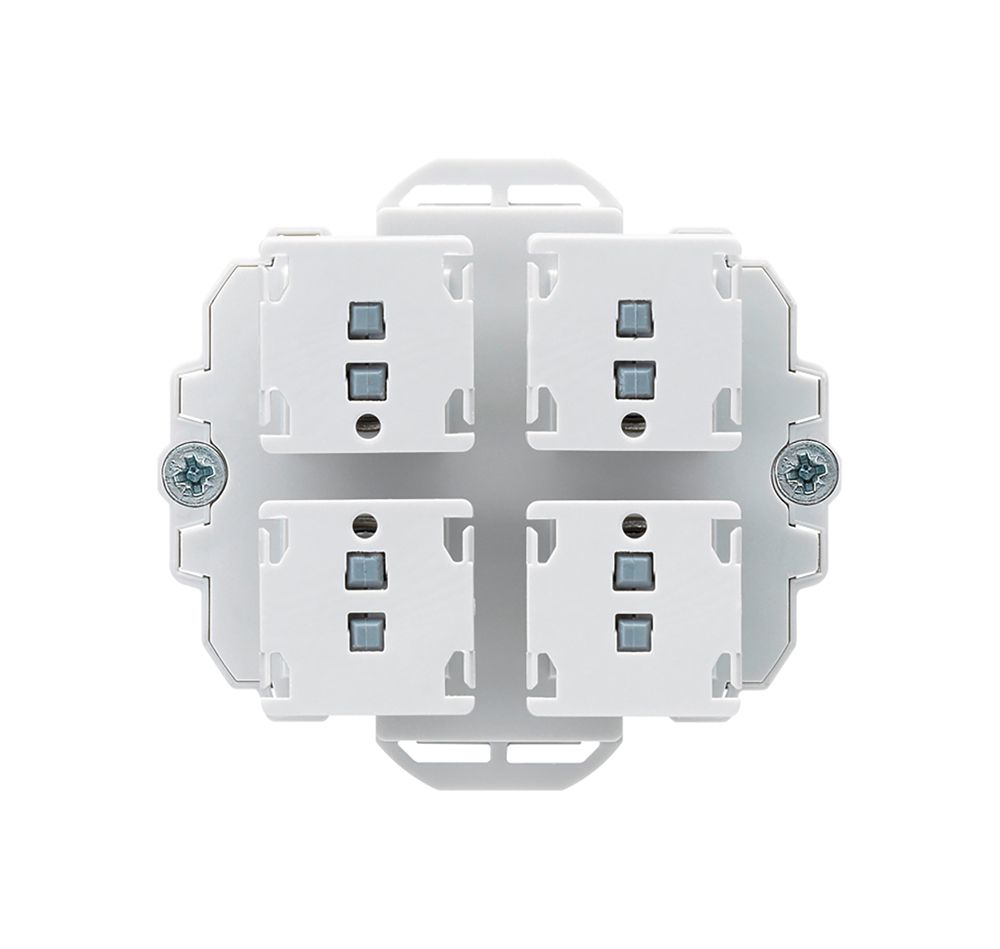 Intérieur interrupteur pour stores Hager avec 4 touches