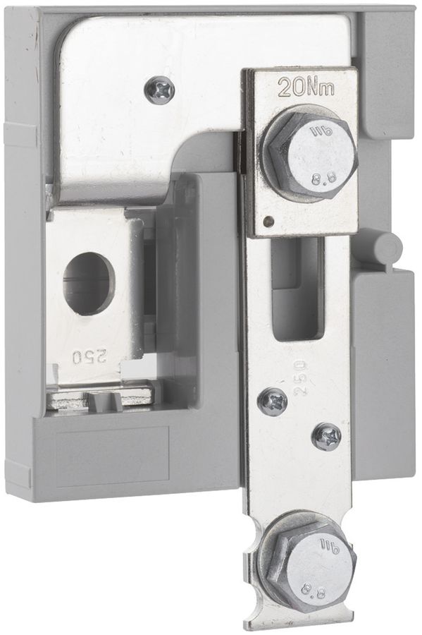 Neutralleitertrenner Weber 250A weber.vertigroup DIN1 Stromschiene aufschrauben