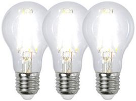 LED-Lampe E27 7W 806lm 4000K klar Ø60×105mm Trio Pack