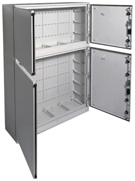 Coffret mural Hager Orion.Plus 368 modules 8 rangs 46UM 1100×1450×300mm gr