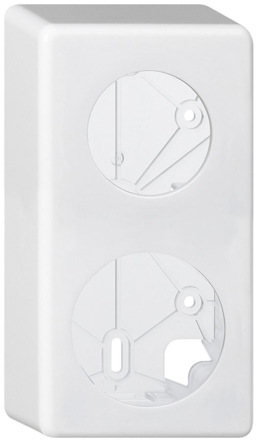 Kit di montaggio AP basico I-I bianco Ø43+Ø58mm