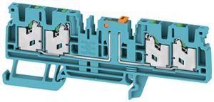 Messtrenn-Reihenklemme WM SDT 4C 0.5…2.5mm² 20A/500V Snap-in TH35 bl