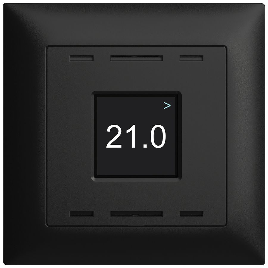 Commande pour capteur de température ambiante ENC EDIZIOdue Wiser noir