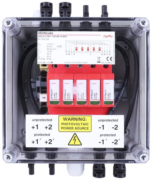 Generatoranschlusskasten DEHN/elvatec SE DCU S 2 YPV 1100 2M 1S