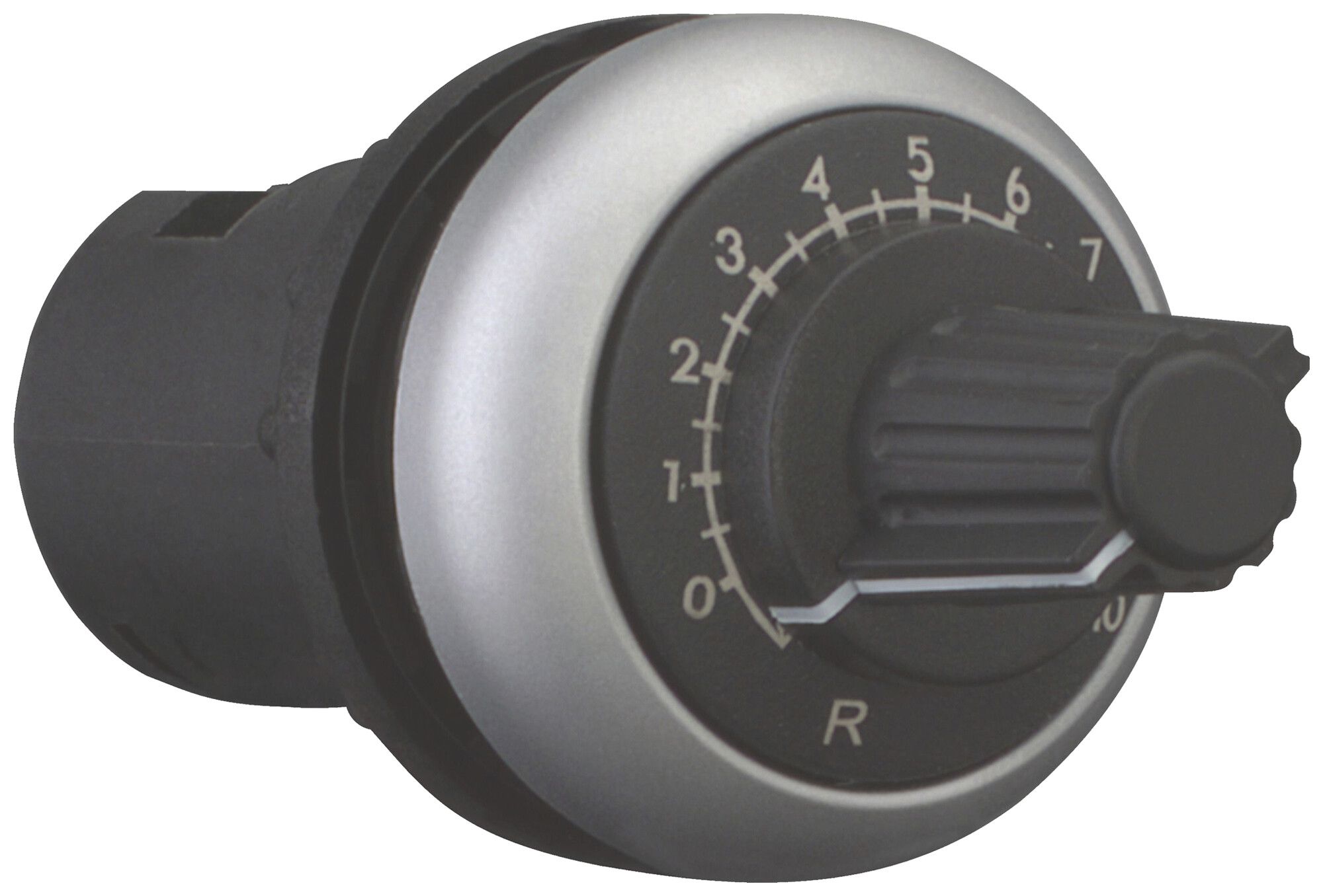 Potenziometro Eaton M22-R2K2 2200Ω 0.5W Ø22.5mm raccordo a vite IP66 titanio