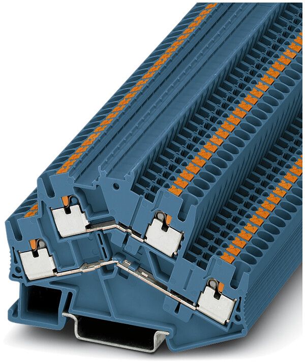 Doppelstockklemme 0.14…4mm² blau Push-in-An.PTTBS 2.5 BU