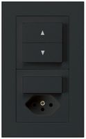 UP-Kombination kallysto.pro Gr.I-I vertikal Storenschalter+Kombi S3/Typ 13 sz