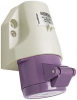 Presa murale AP NORVO 3L 16A 24V viola