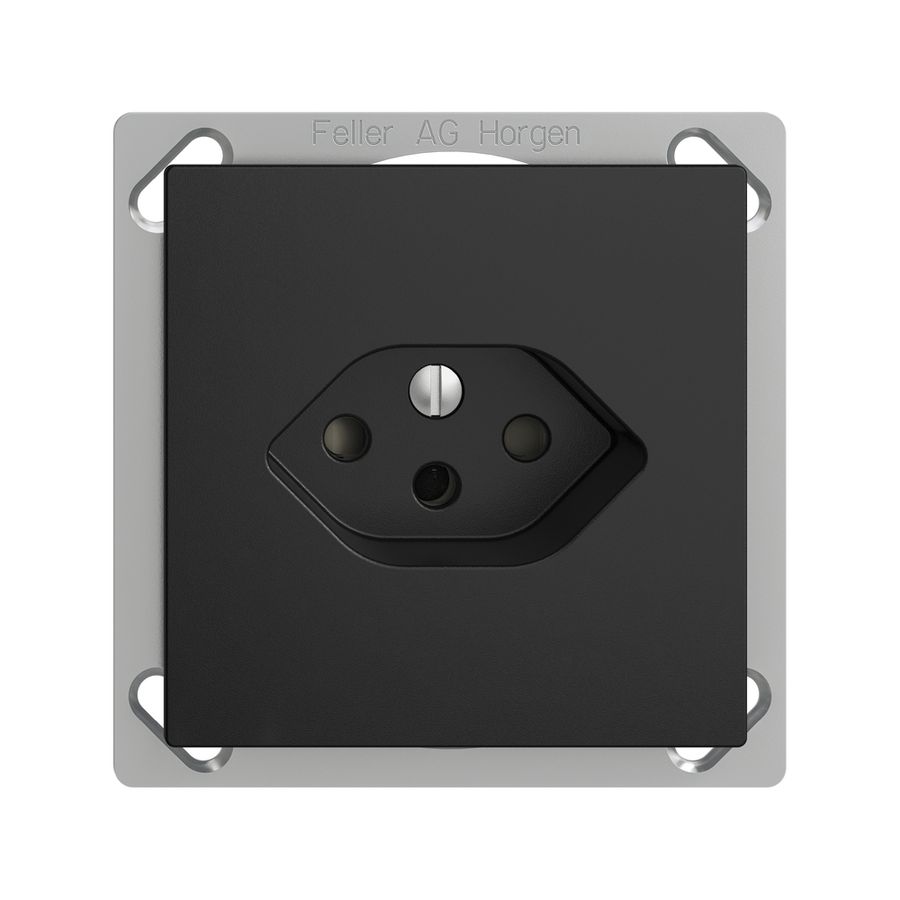 EB-Steckdose EDIZIOdue T13 schwarz