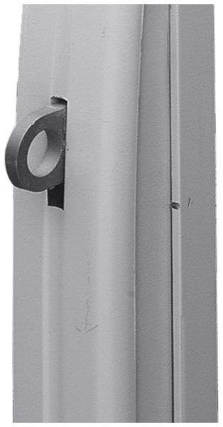 Poignée Rittal TS 8611.290 comfort pour TS/TS IT/SE/PC/IW pour fermeture gris