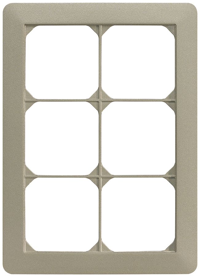 UP-Abdeckrahmen kallysto.trend 3×2 savanna 154×214mm