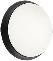 Armatura tonda 70W E27 IP44 nero