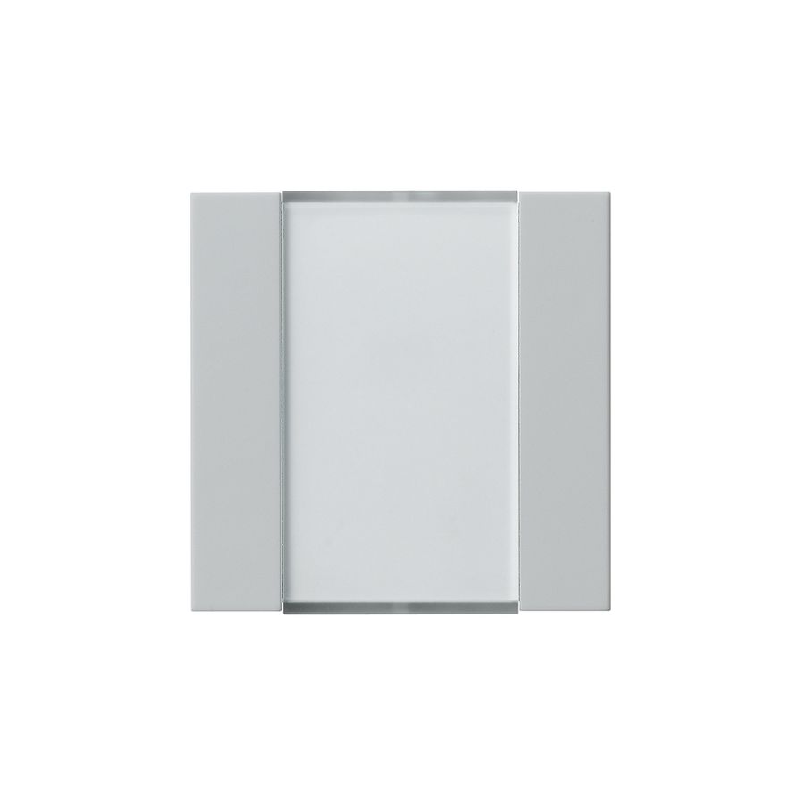 Frontset Hager kallysto 2×KNX hellgrau