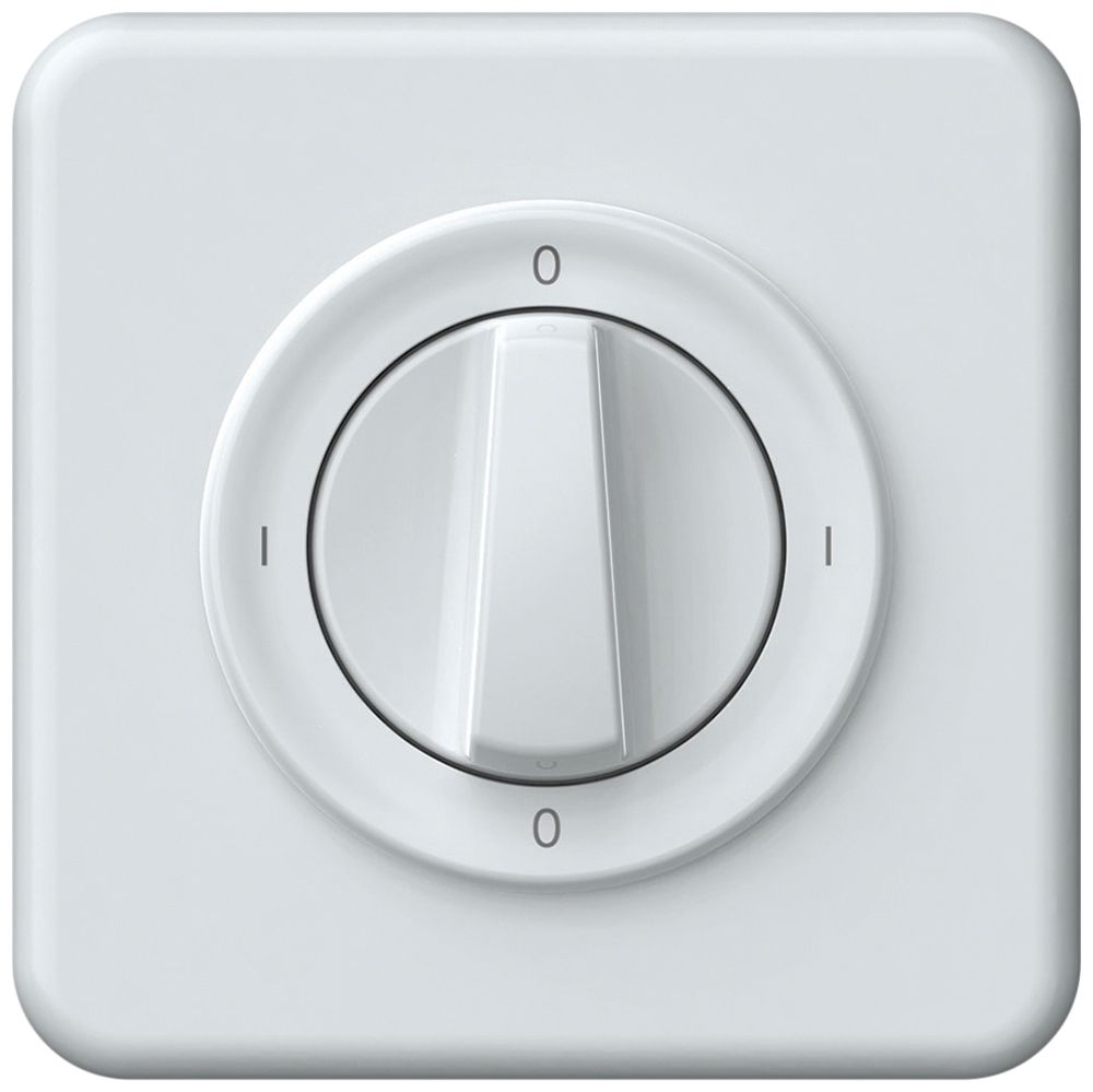 UP-Drehschalter origin Ausschalter 0/3L 16A 250V 0-I-0-I 92×92mm weiss