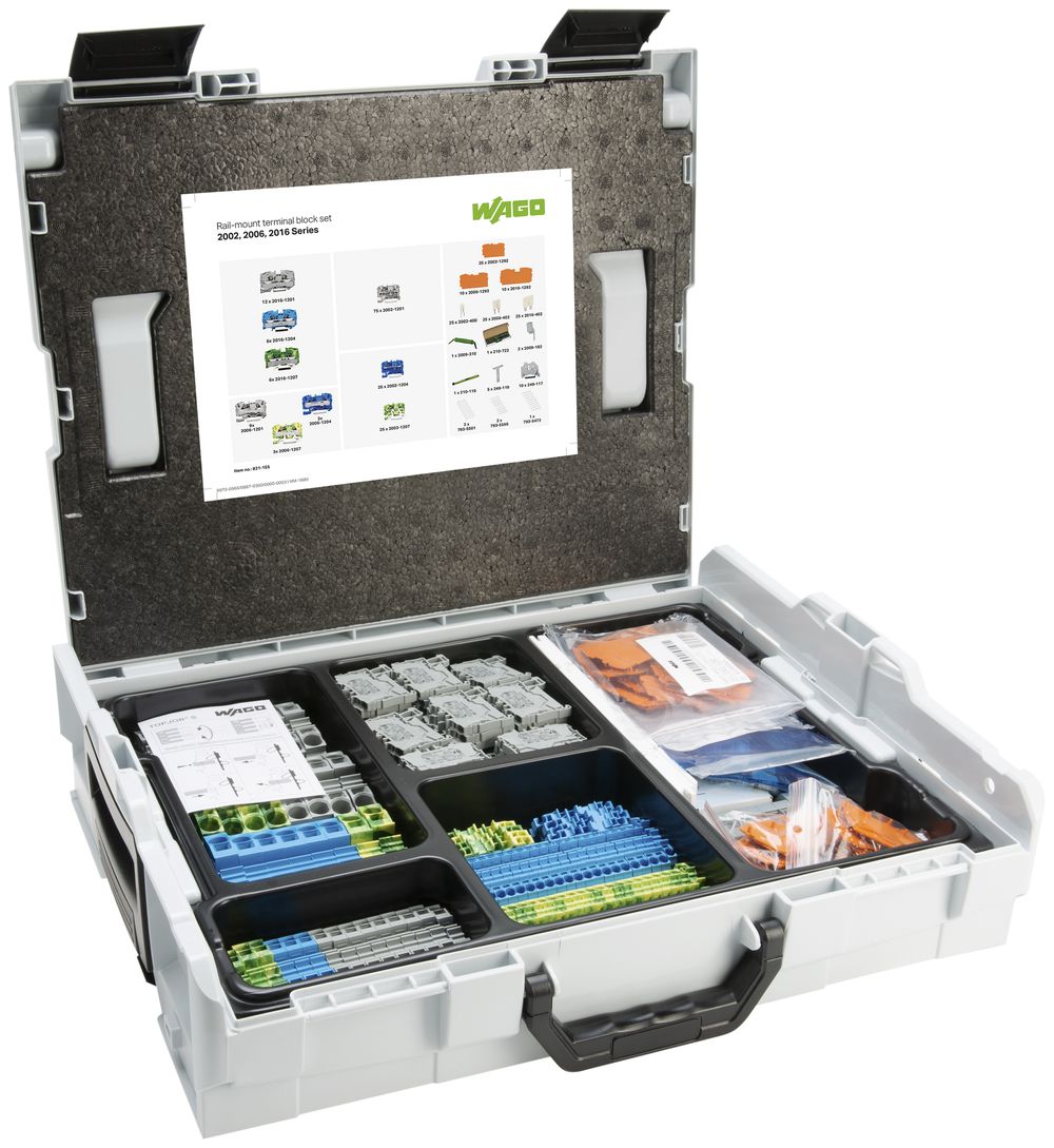 Verbindungsklemmenset WAGO L-BOXX® 102; Serie 2002, 2006, 2016