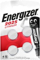 Knopfzelle Lithium Energizer CR2025 3V Blister à 4Stück