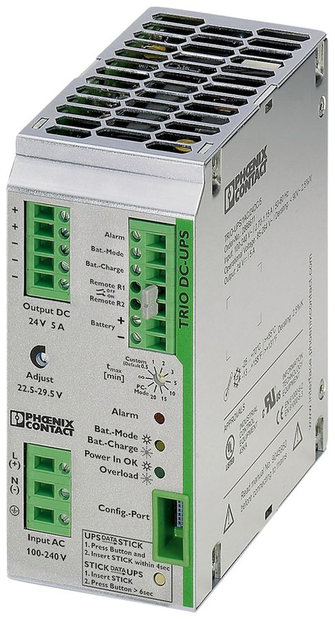 Unterbrechungsfreie Stromversorgung PX TRIO-UPS/1AC/24DC/ 5