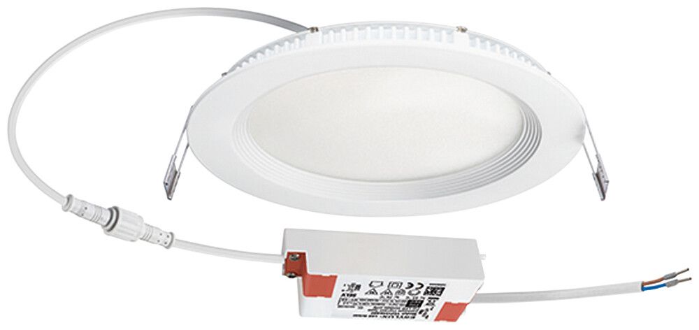 Downlight LED ESYLUX ELSA-2 Ø180 ON/OFF 9W 4000K, 850lm, blanc