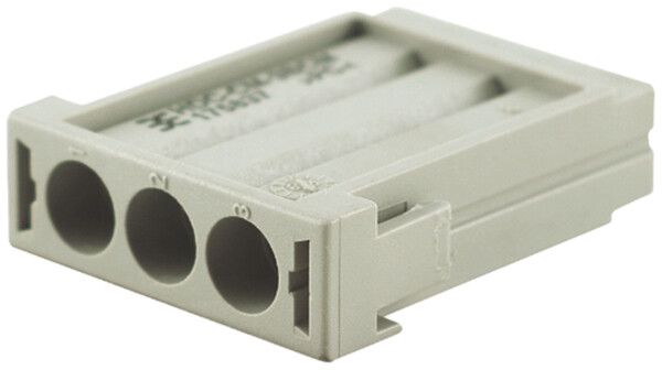 Buchseneinsatz Weidmüller HDC CM 690V 40A 3L Crimpanschluss