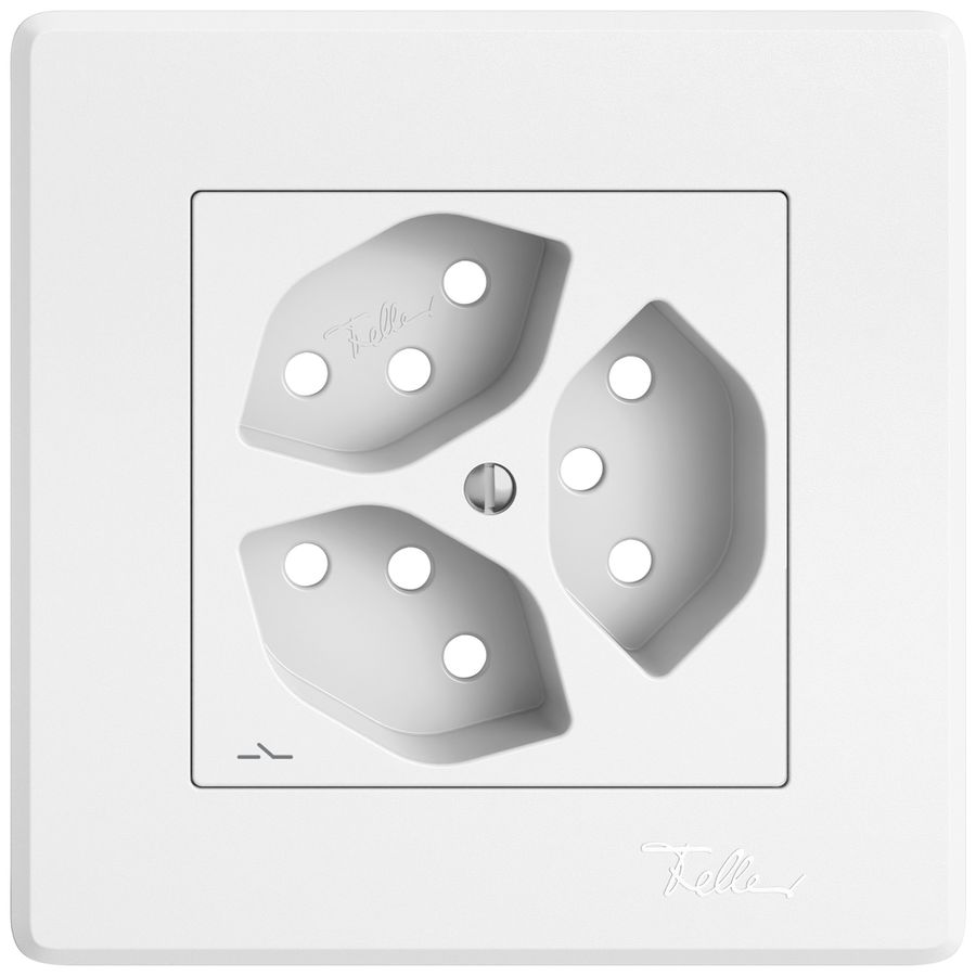 UP-Montageset EDIZIO.liv SNAPFIX® für 3×T13 getrennt ws