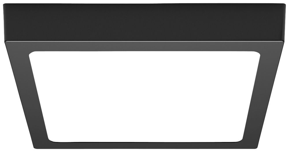 Downlight LED AP Philips Slim Surface 12W 1150lm 827 110° 210×210mm noir