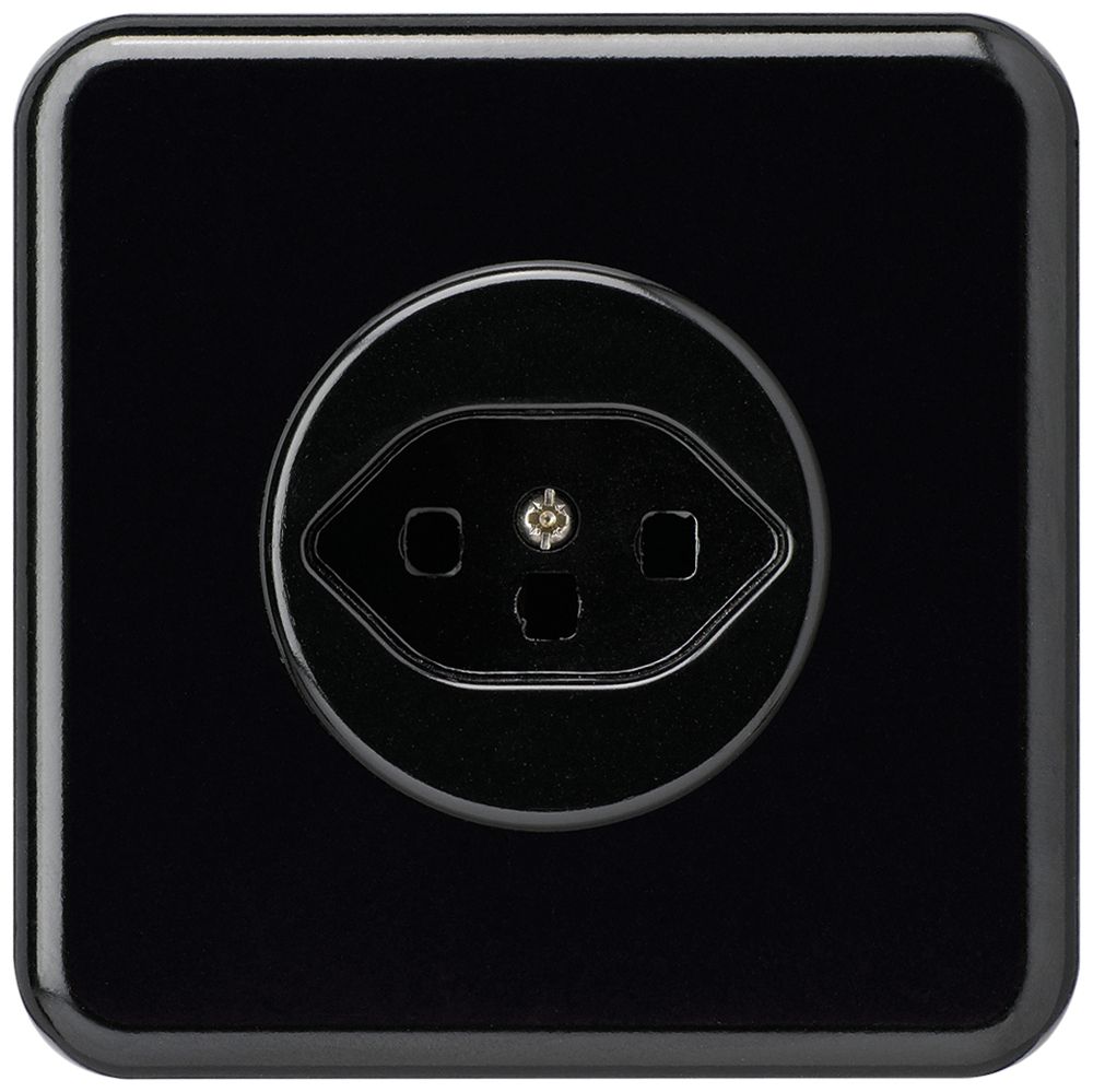 UP-Steckdose basico Typ 23 BMI schwarz