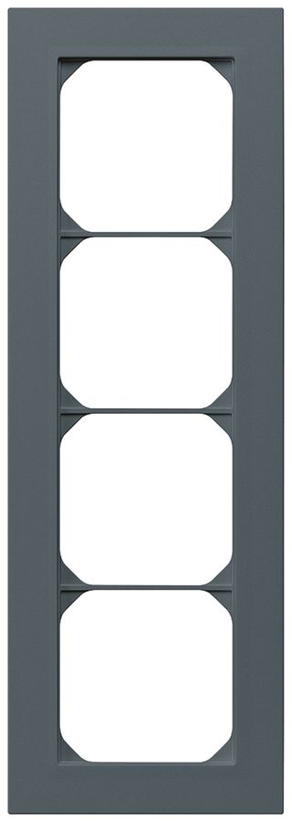 UP-Abdeckrahmen kallysto.pro 4×1 anthrazit 94×274mm