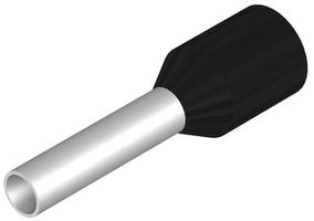 Estremità di cavo Weidmüller H isolata 1.5mm² 8mm nero DIN borsa multipla
