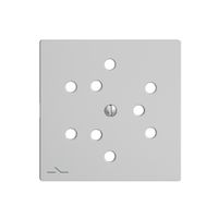 Plaque frontale 3×T12,S EDIZIOdue gris clair