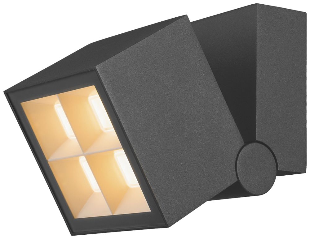 LED-Decken-/Wandleuchte SLV S-CUBE 15W 1000lm 827/830 IP65 DIM 111×95mm an