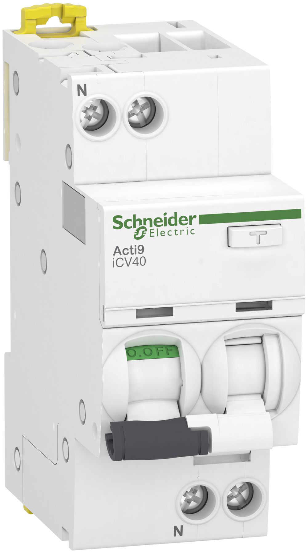 Disgiuntore differenziale SE Clario iC40 1LN 16A 30mA (C) 4.5kA t.A