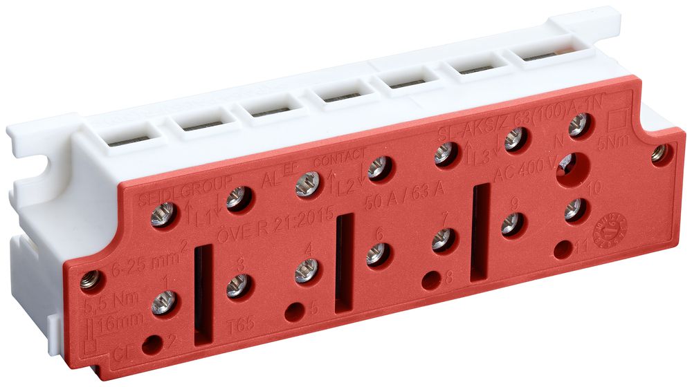 Borne à fiche p.compte.SL-ZAKD 80 (128)A-1N a.tari.1pc.a.band