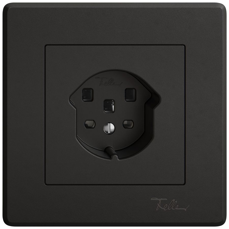 UP-Steckdose EDIZIO.liv SNAPFIX® 1×T25 sz