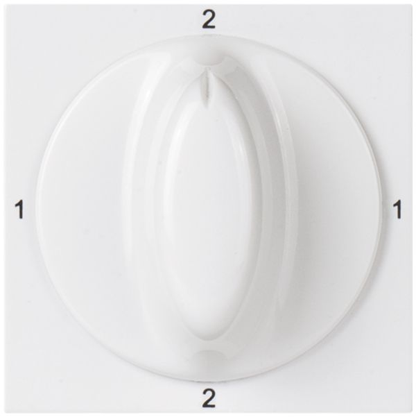 UP-Drehschalter MOS 3/1L weiss 1-2-1-2