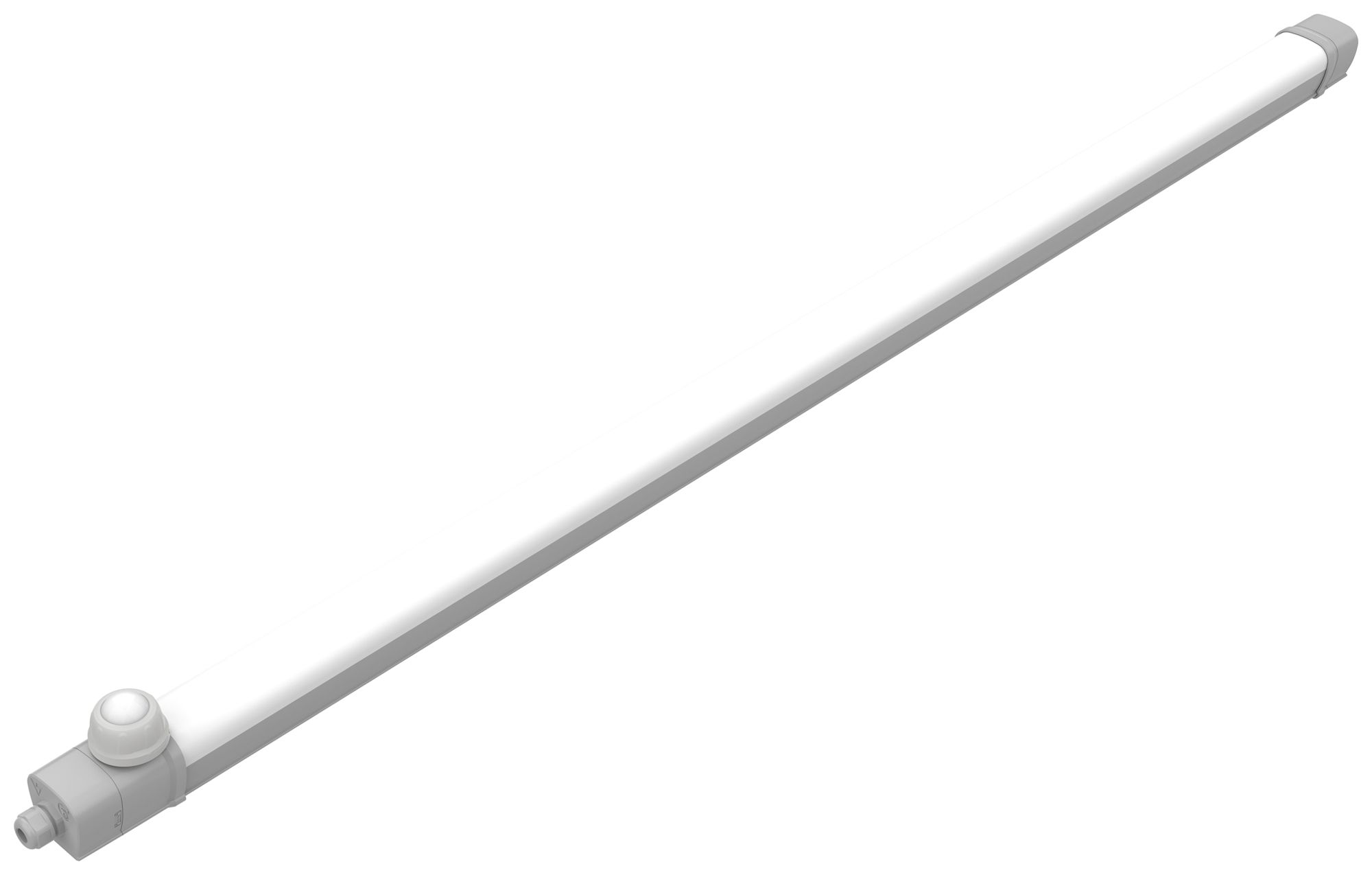 LED-Feuchtraumleuchte DOTLUX MISTRALsmart 58W 9900lm IP65 1500mm grau