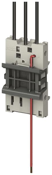 Adattatore ABB ZMS937, per MS116/MS132 su SMISSLINE TP, 3L sopra, LA sotto