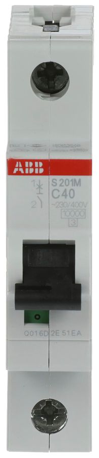 Leitungsschutzschalter ABB S201M-C40 40A C 10kA