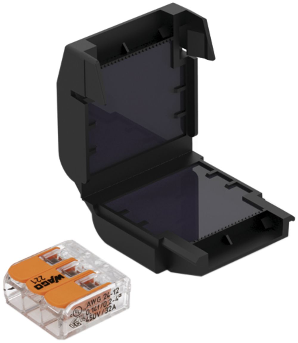 Verbindungsmuffe Cellpack EASY-PROTECT 113, 33.6×32×17.8mm, mit Klemmen