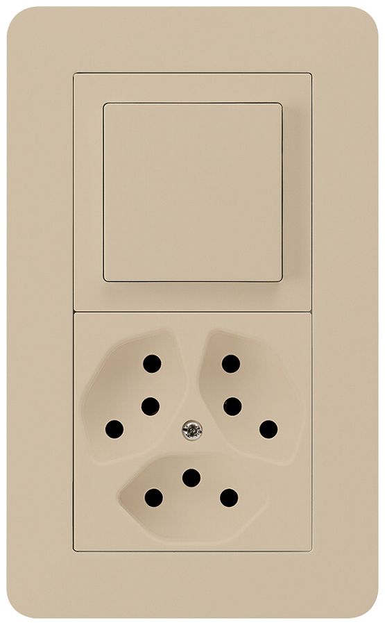 UP-Kombination kallysto.trend Gr.I-I vertikal Impulstaster+Kombi S3/Typ 13 beige