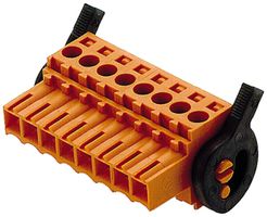 Buchsenstecker Weidmüller BL Lösehebel 3.5mm 8L verzinnt orange