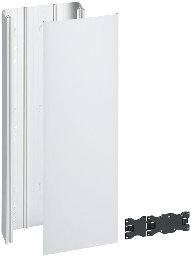 Canal d'installation Hager gamma 250×70mm 2.6m blanc pur