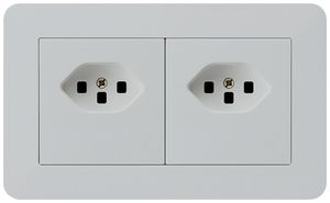 UP-Kombination kallysto.trend Gr.I-I horizontal 2×Typ 23 m.Schraubkl.C lichtgrau