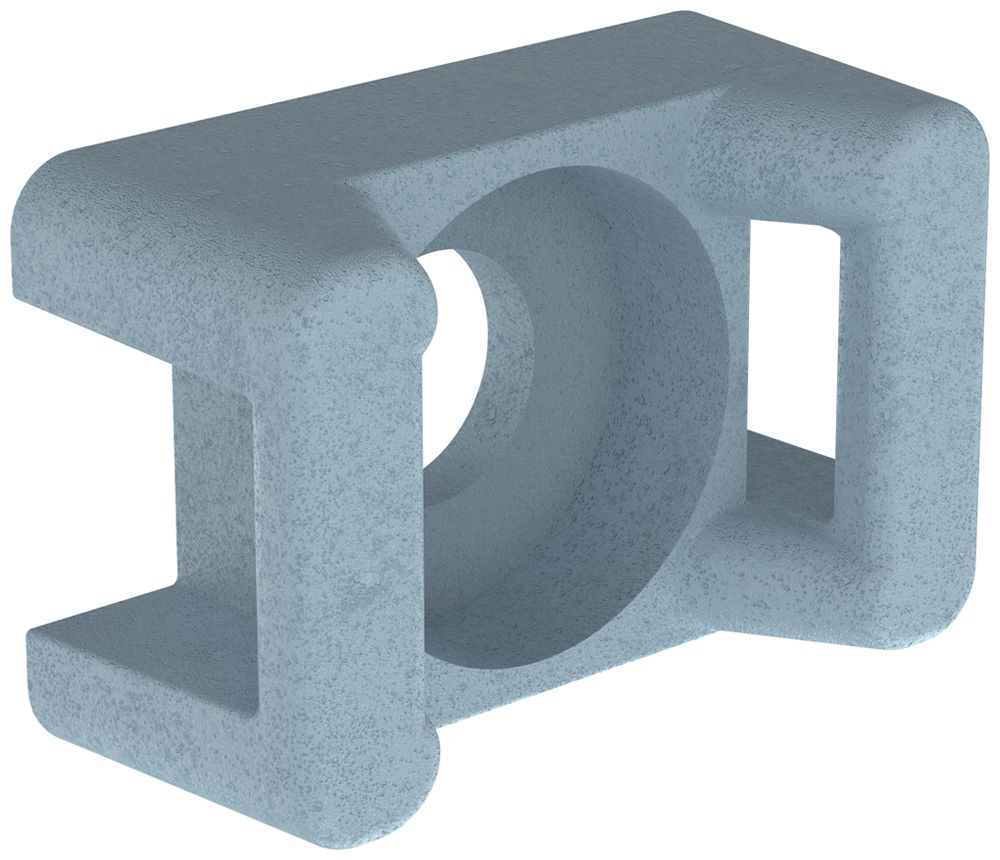 Schraubsockel Panduit TM3S10-C86 für Kabelbinder 22×15.6×9.5mm M5 Nylon 6.6 blau