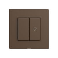 Bedienaufsatz zu Druckschalter EDIZIOdue Wiser 1K 2T cof