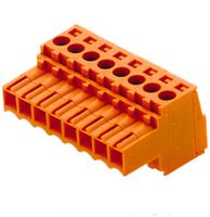 Buchsenstecker Weidmüller BL geschlossen 3.5mm 10L verzinnt orange