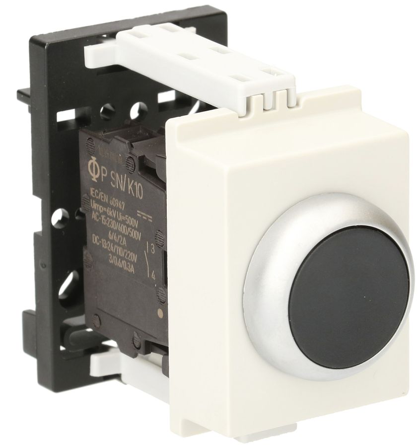 Poussoir AMD K&N, 1F 6A, 2UM, calotte noir