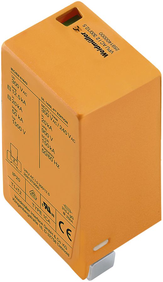 Parasurtension Weidmüller type I+II, I, II, III, IV, AC, 240V