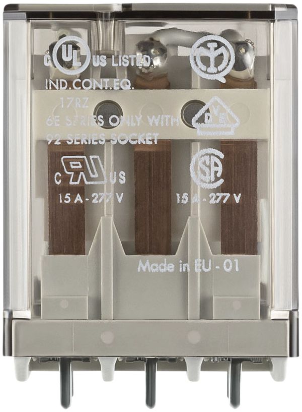 Printrelais Finder 62, 3S 16A/48VDC AgCdO